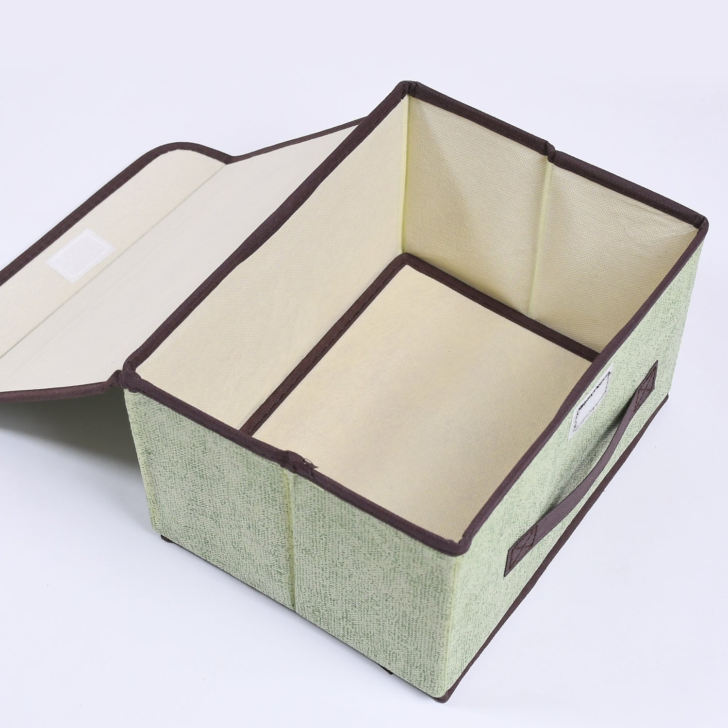 6470a Foldable Storage Box with Lid and Handles, Cotton and Linen Storage Bins and Baskets Organizer for Nursery, Closet, Bedroom, Home DeoDap 6470a Foldable Storage Box with Lid and Handles, Cotton and Linen Storage Bins and Baskets Organizer for Nursery, Closet, Bedroom, Home DeoDap